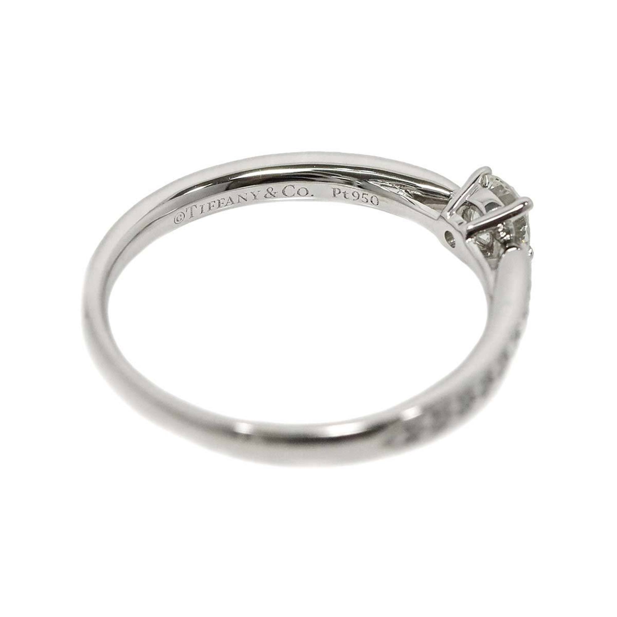 Tiffany & Co. Harmony size 10.5 ring, diamond 0.22ct H/VVS2/3EX Pt platinum ring Diamond Ring