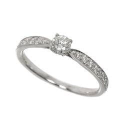 Tiffany & Co. Harmony size 10.5 ring, diamond 0.22ct H/VVS2/3EX Pt platinum ring Diamond Ring