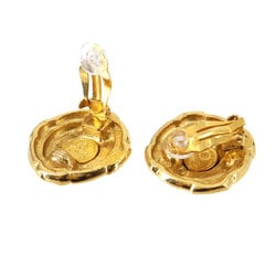 CHANEL Coco Mark Earrings Gold