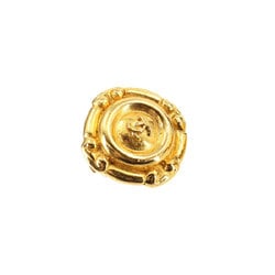 CHANEL Coco Mark Earrings Gold