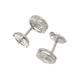 Tiffany & Co. Circlet Diamond Earrings Pt Platinum Pierced