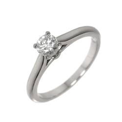 Cartier Solitaire Diamond 0.28ct F/VS1/VG #47 Ring Pt Platinum