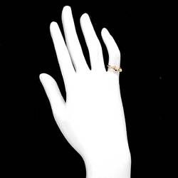 Tiffany & Co. Bean size 10 ring, diamond, K18, yellow gold, 750