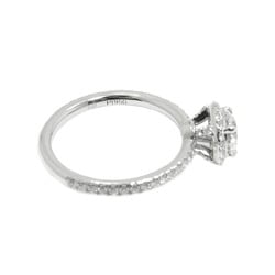 Harry Winston HARRY WINSTON Round Micro Pavé Diamond 0.54ct E/VVS2/3EX Size 6 Ring Pt Platinum HW