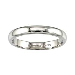 Tiffany & Co. Forever Ring, size 15, width 3mm, platinum, Ring