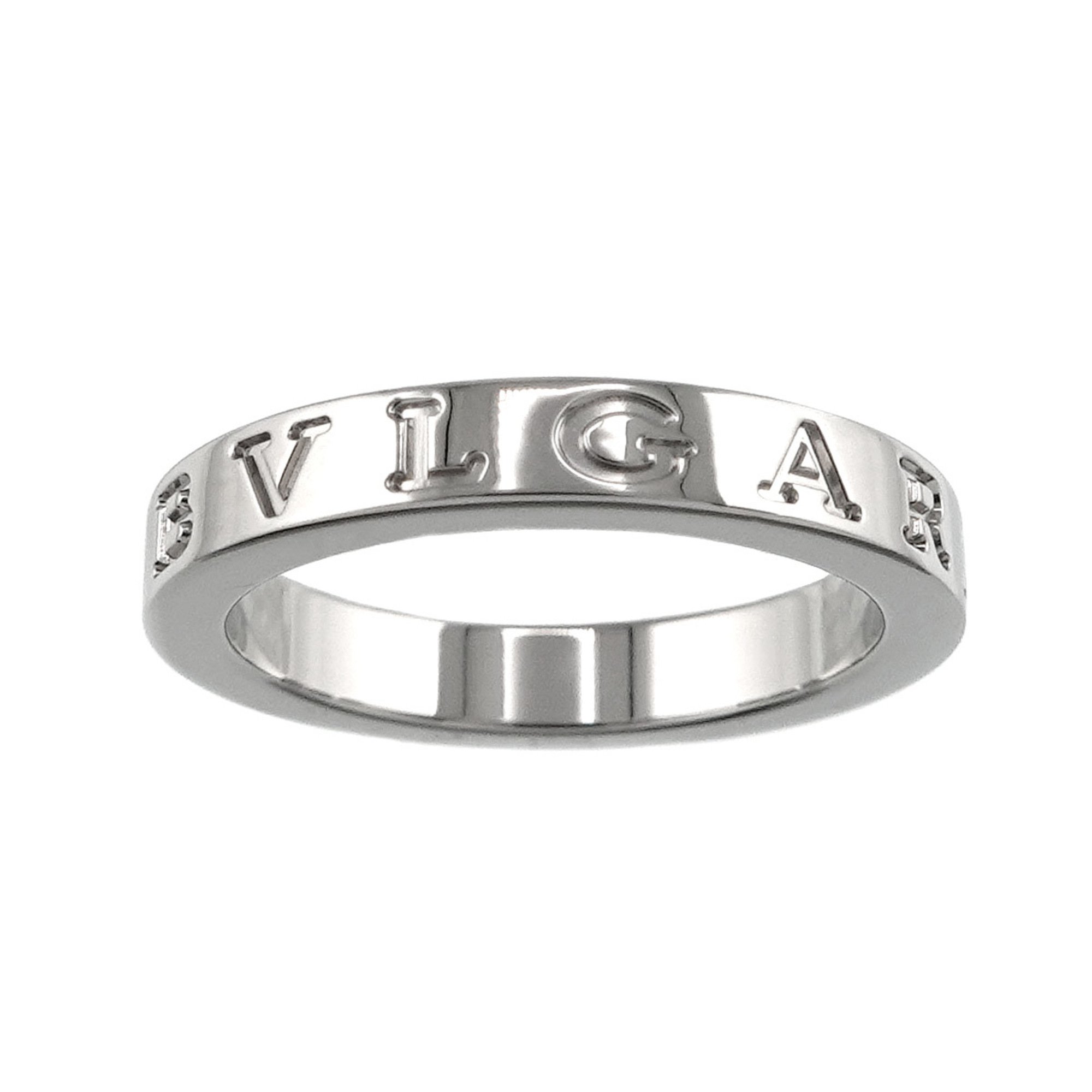 BVLGARI Double #47 Ring Pt Platinum