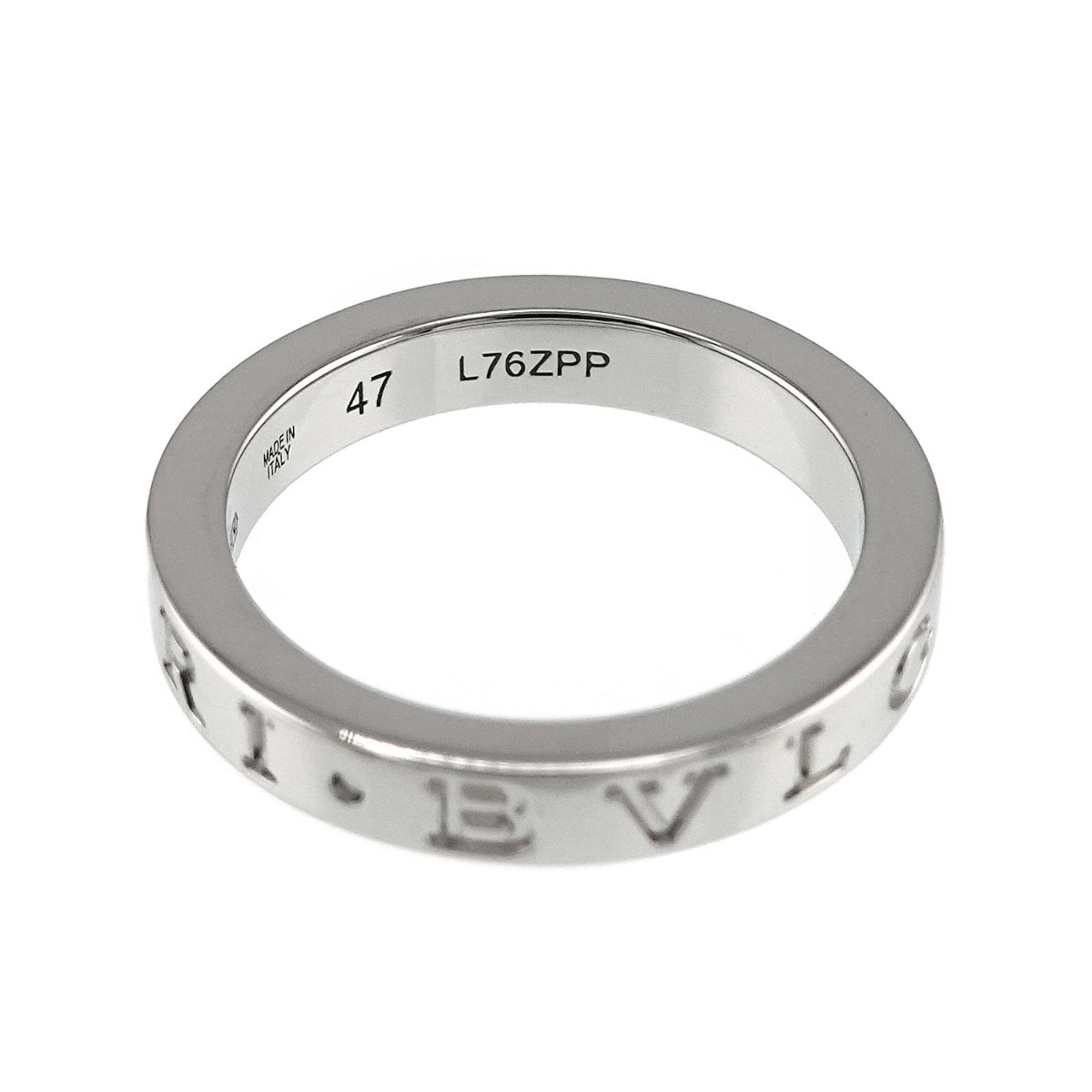 BVLGARI Double #47 Ring Pt Platinum