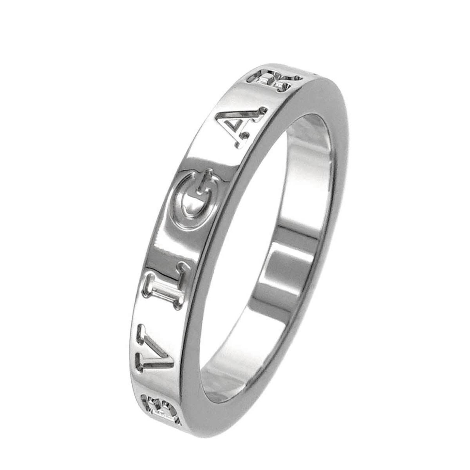 BVLGARI Double #47 Ring Pt Platinum