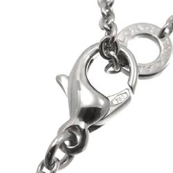 BVLGARI Astrale Cerchi Necklace 46cm K18 WG White Gold 750