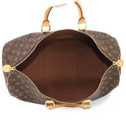 Louis Vuitton Monogram Keepall 50 Boston Bag Brown M41426