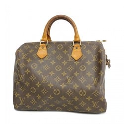 Louis Vuitton Handbag Monogram Speedy 30 M41108 Brown Ladies