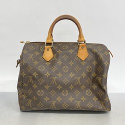 Louis Vuitton Handbag Monogram Speedy 30 M41108 Brown Ladies