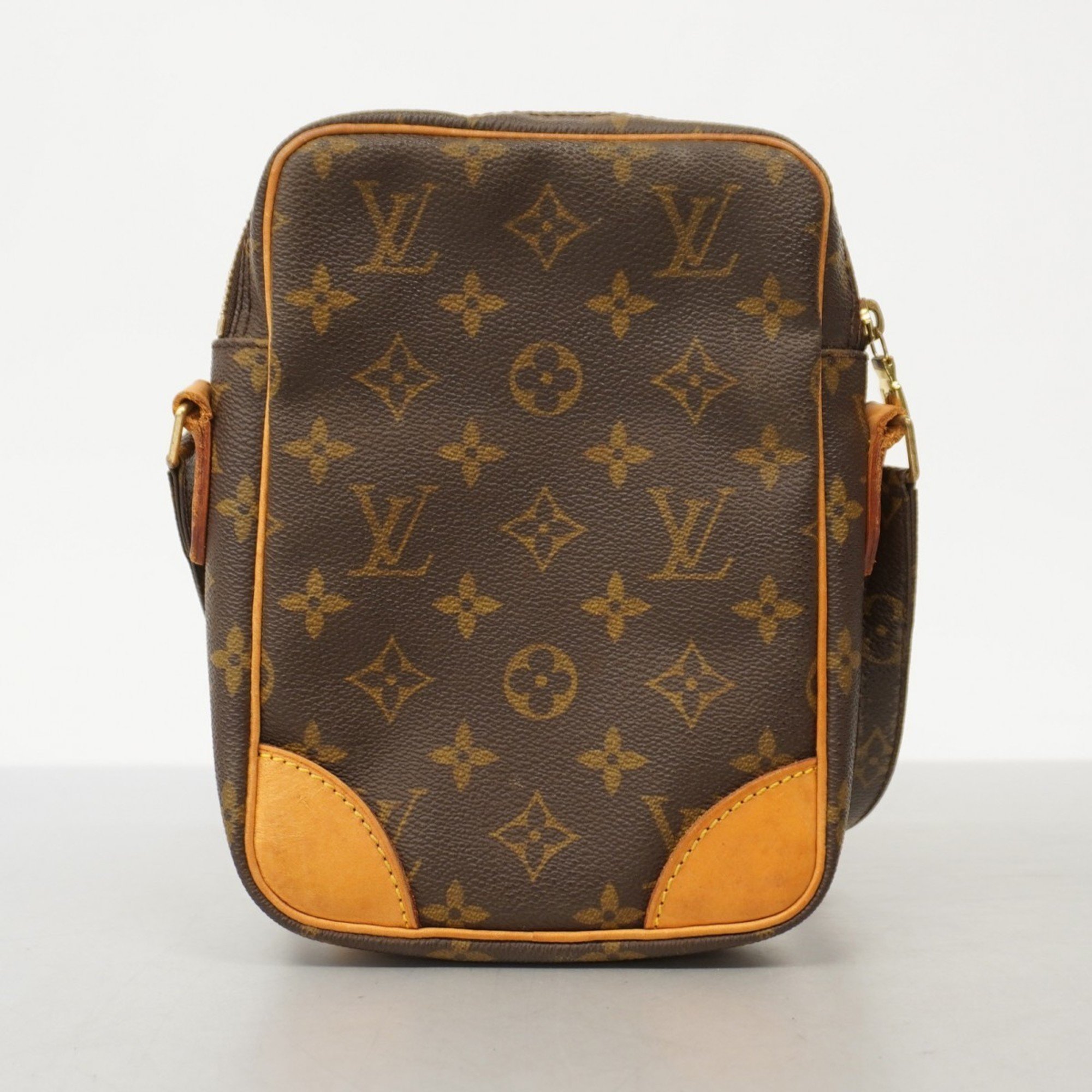 Louis Vuitton Shoulder Bag Monogram Danube M45266 Brown Ladies