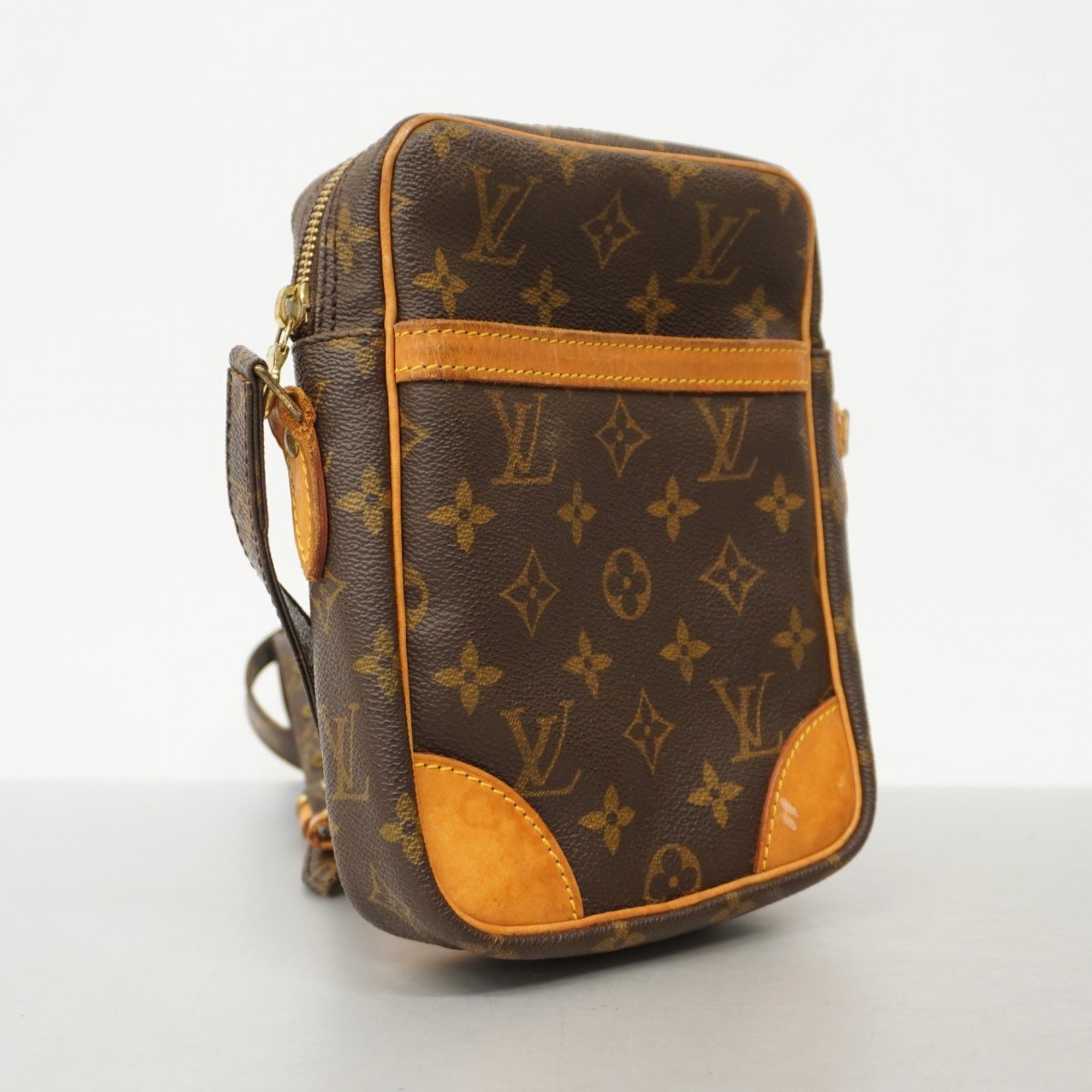 Louis Vuitton Shoulder Bag Monogram Danube M45266 Brown Ladies