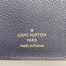 Louis Vuitton Tri-fold Wallet Monogram Empreinte Portefeuille Victorine M64577 Marine Rouge Ladies