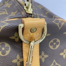 Louis Vuitton Boston Bag Monogram Keepall Bandouliere 55 M41414 Brown Men's Women's