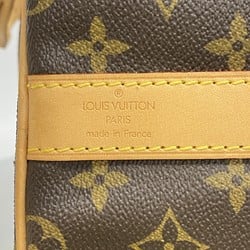 Louis Vuitton Boston Bag Monogram Keepall Bandouliere 55 M41414 Brown Men's Women's