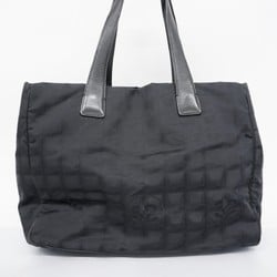 Chanel Tote Bag New Travel Nylon Black Ladies