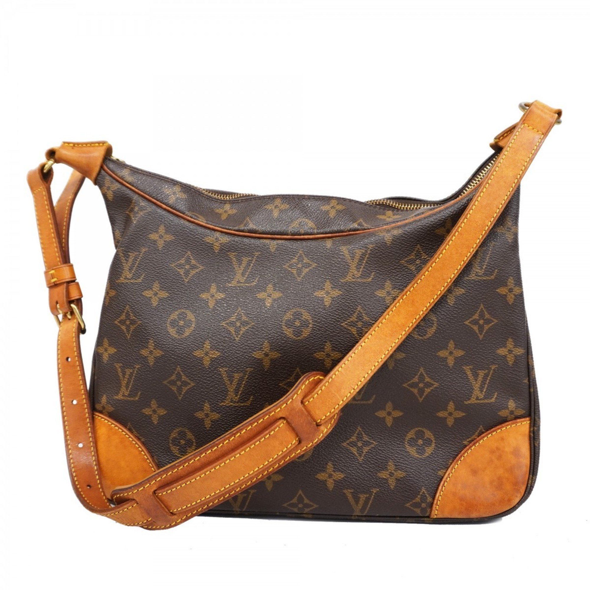 Louis Vuitton Shoulder Bag Monogram Boulogne 30 M51265 Brown Women's