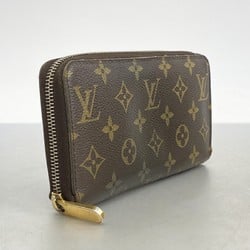 Louis Vuitton Long Wallet Monogram Zippy M60017 Brown Men's Women's