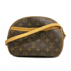 Louis Vuitton Shoulder Bag Monogram Blois M51221 Brown Ladies