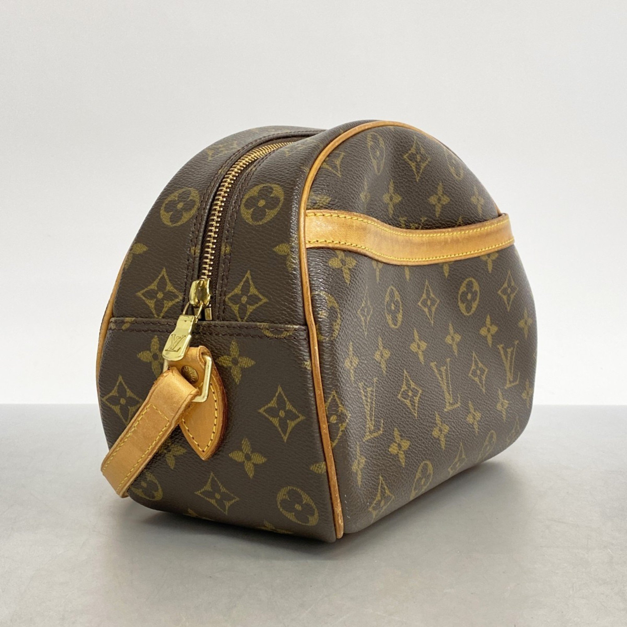 Louis Vuitton Shoulder Bag Monogram Blois M51221 Brown Ladies