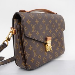 Louis Vuitton Shoulder Bag Monogram Pochette Metis MM M44875 Brown Women's