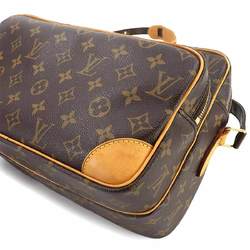 Louis Vuitton Monogram Nile Shoulder Bag Brown M45244 Gold Hardware