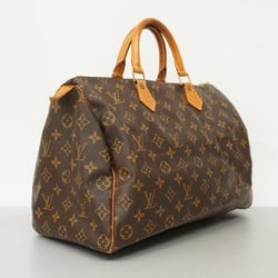 Louis Vuitton Handbag Monogram Speedy 35 M41107 Brown Ladies