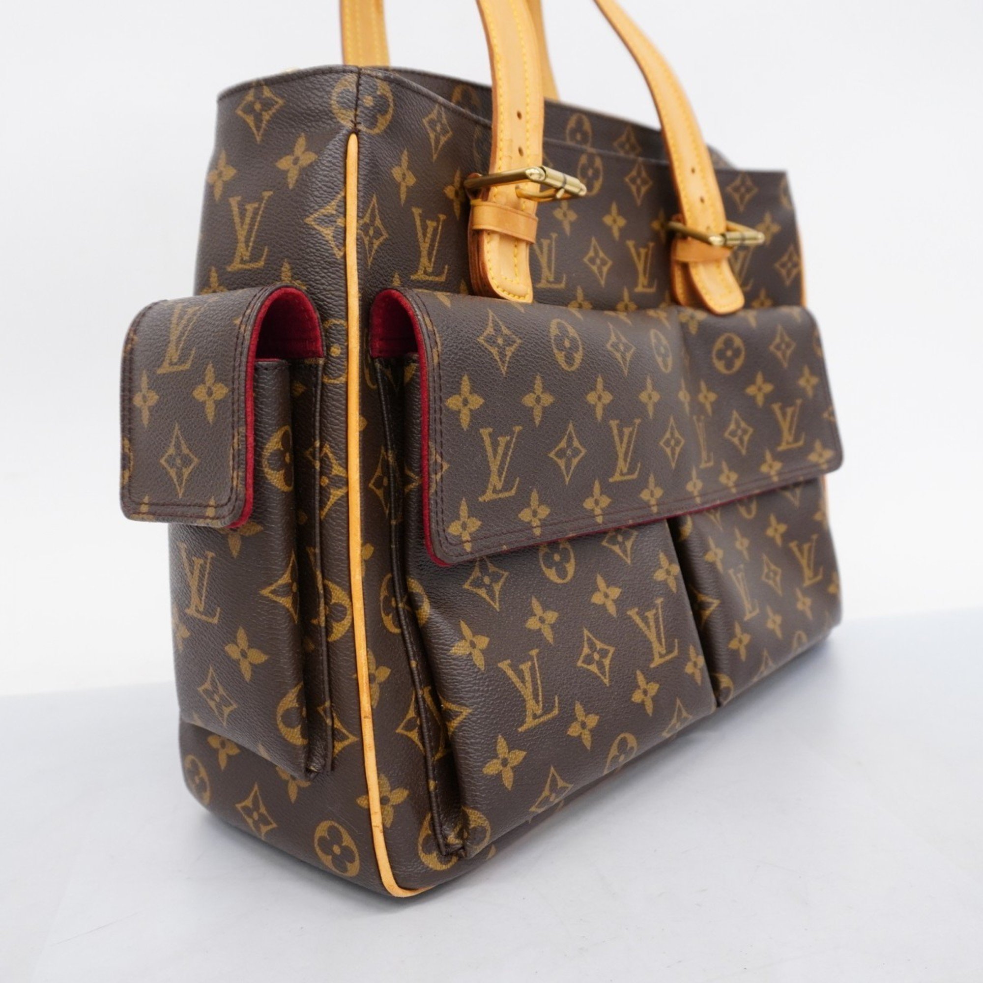 Louis Vuitton Shoulder Bag Monogram Multiplicite M51162 Brown Ladies