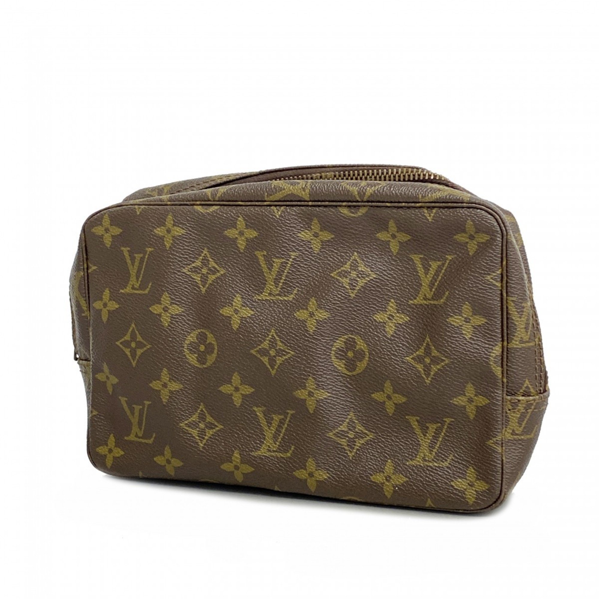 Louis Vuitton Pouch Monogram True Toilet 23 M47524 Brown Ladies