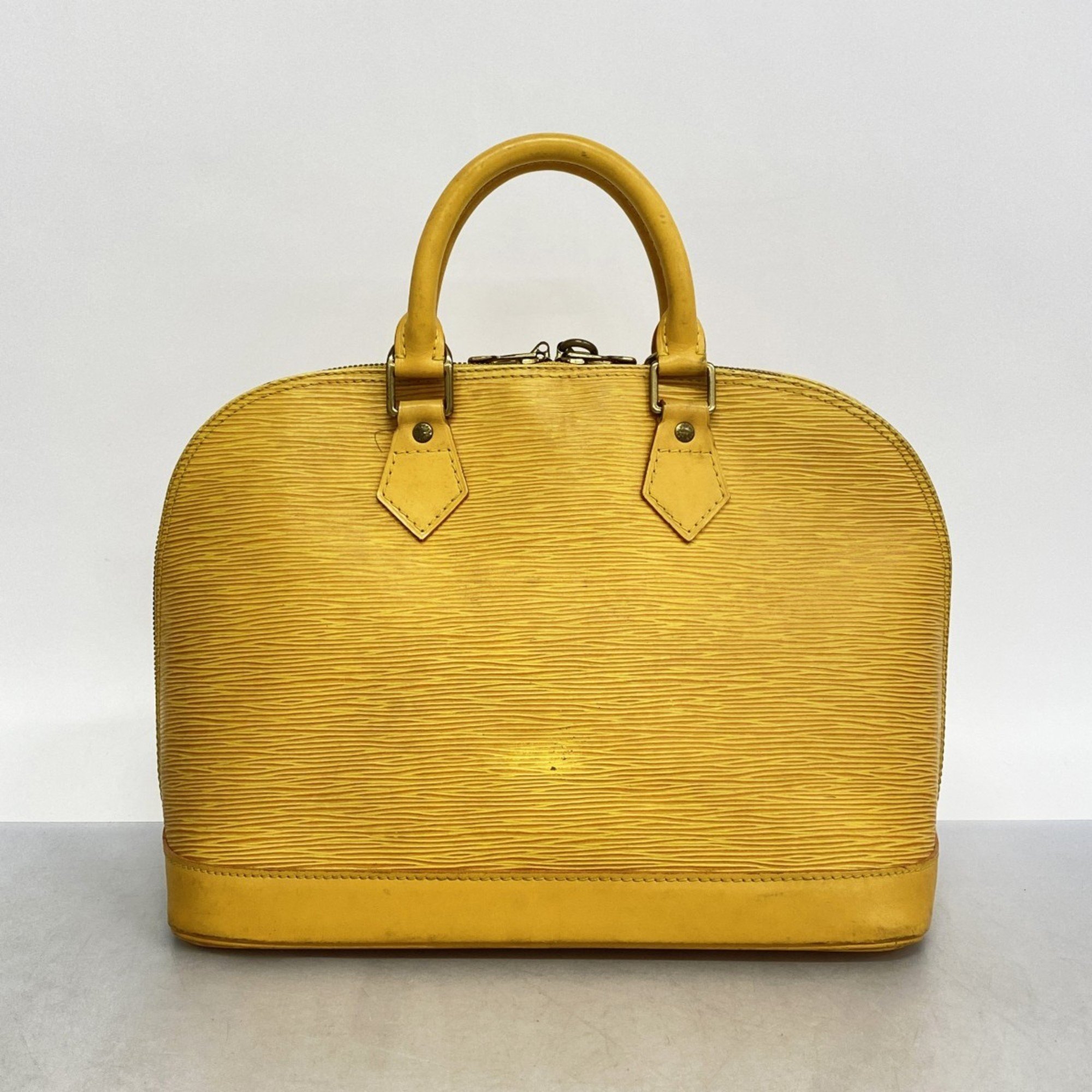 Louis Vuitton Handbag Epi Alma M52149 Tassili Yellow Ladies