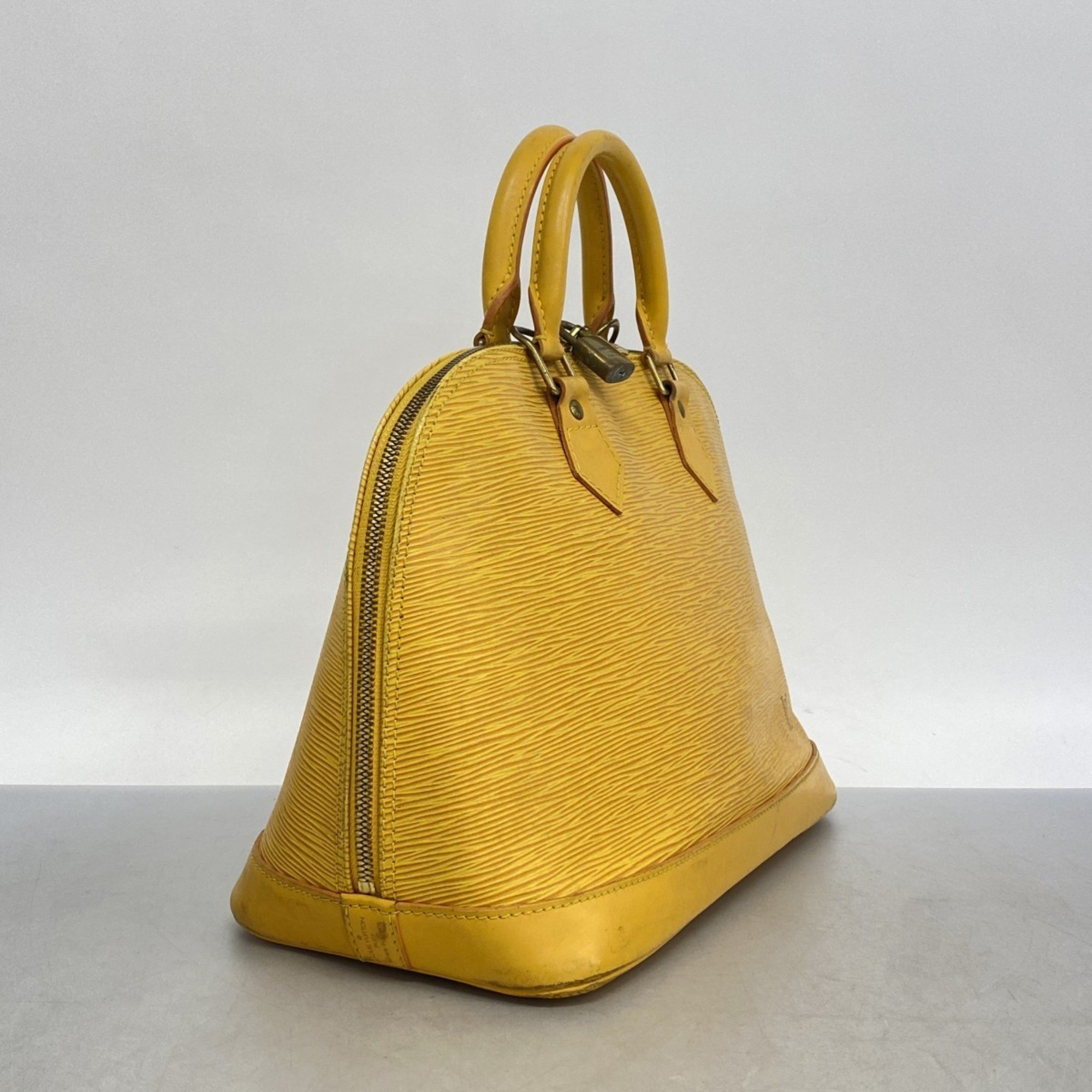 Louis Vuitton Handbag Epi Alma M52149 Tassili Yellow Ladies