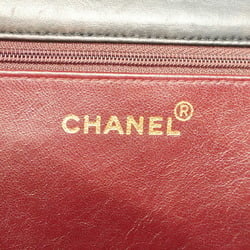 Chanel Shoulder Bag Matelasse Chain Lambskin Black Women's