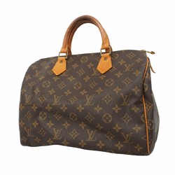 Louis Vuitton Handbag Monogram Speedy 30 M41108 Brown Ladies