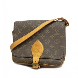 Louis Vuitton Shoulder Bag Monogram Cartesier MM M51253 Brown Women's