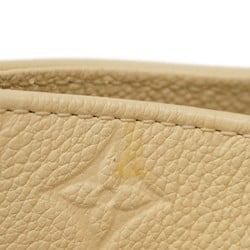 Louis Vuitton Tote Bag Monogram Empreinte On the Go GM M45081 Creme Ladies