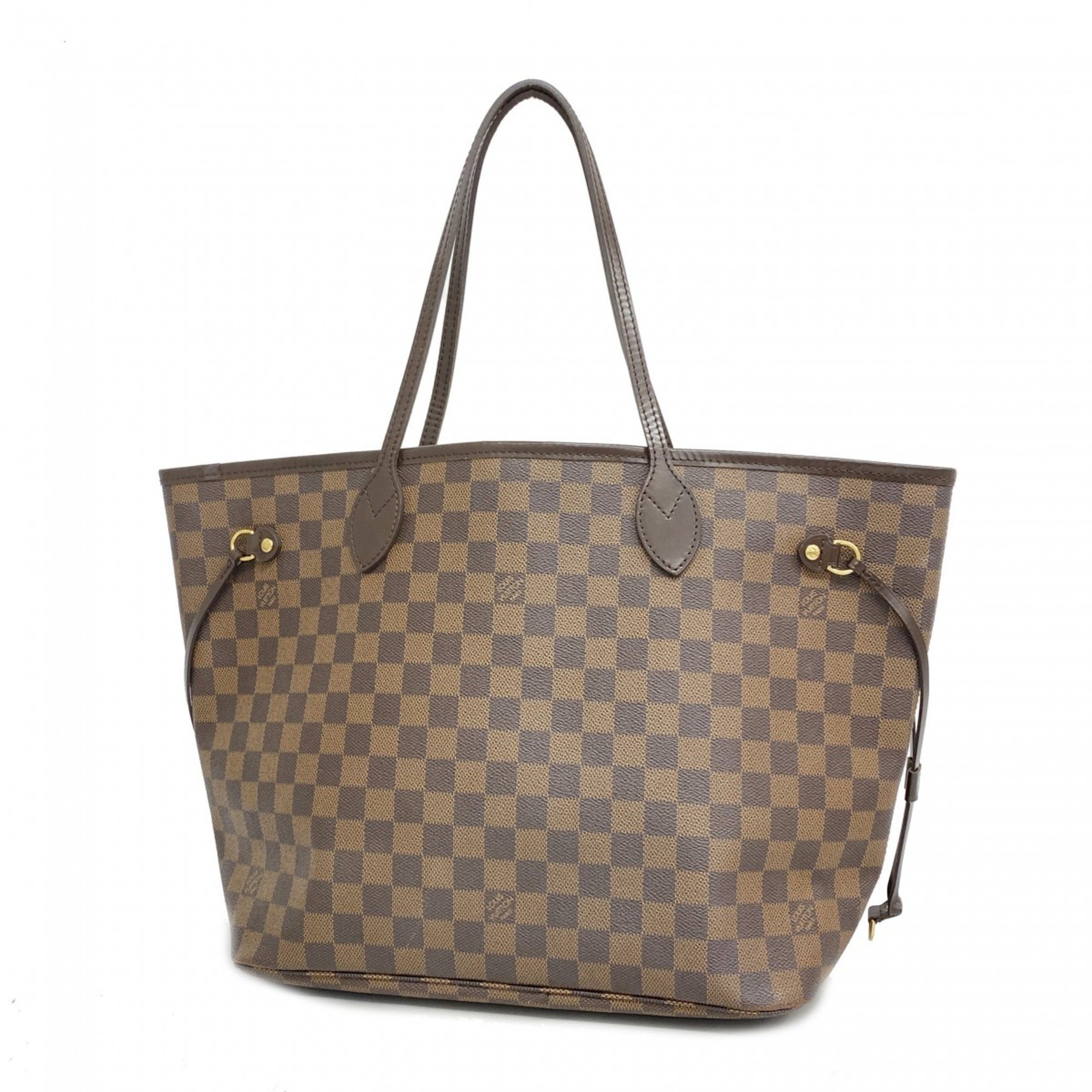 Louis Vuitton Tote Bag Damier Neverfull MM N51105 Ebene Women's