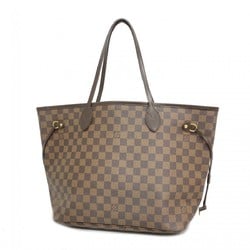 Louis Vuitton Tote Bag Damier Neverfull MM N51105 Ebene Women's