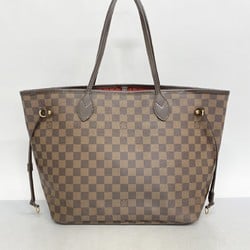 Louis Vuitton Tote Bag Damier Neverfull MM N51105 Ebene Women's