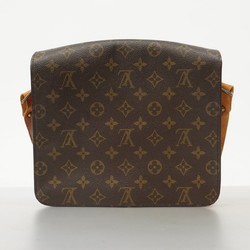 Louis Vuitton Shoulder Bag Monogram Cartesier GM M51252 Brown Women's