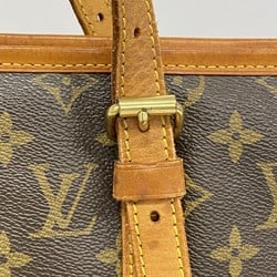 Louis Vuitton Tote Bag Monogram Bucket GM M42236 Brown Women's