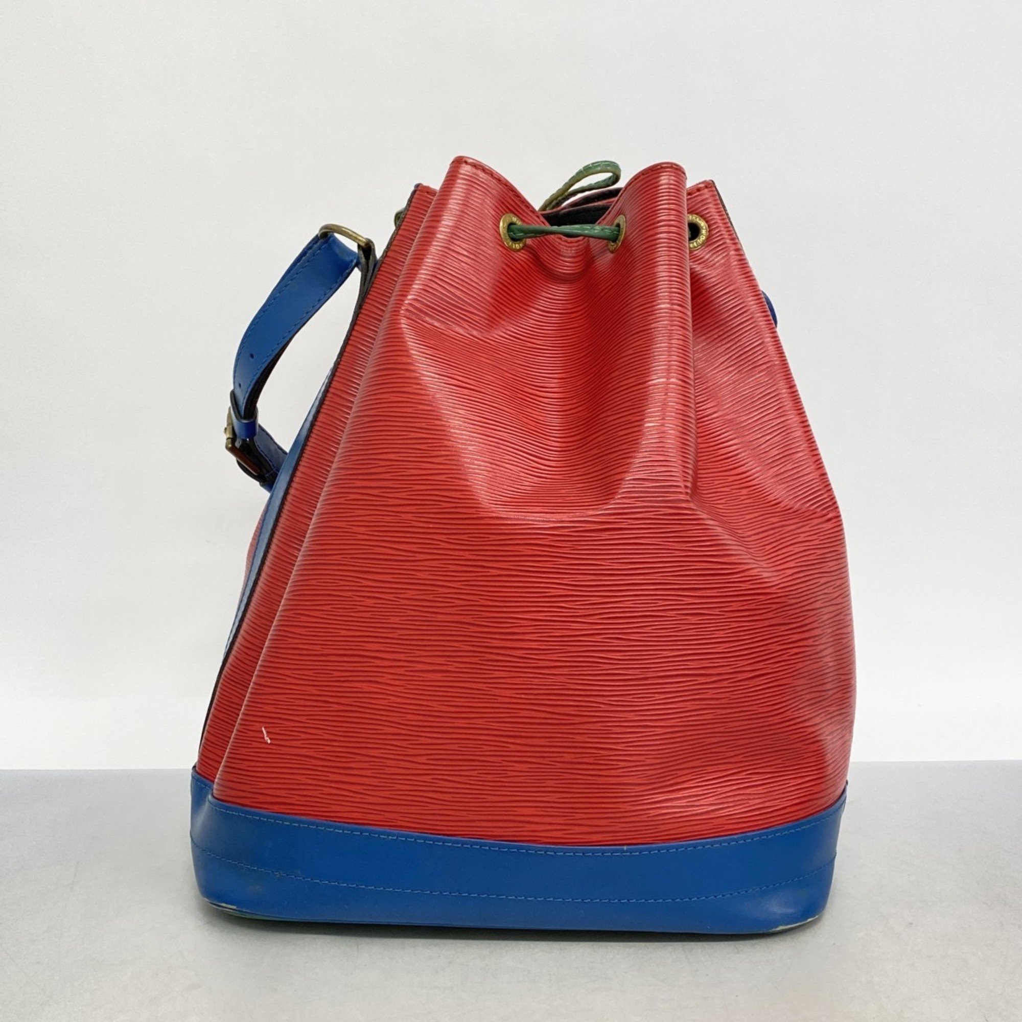 Louis Vuitton Shoulder Bag Epi Noe M44084 Red Blue Green Ladies