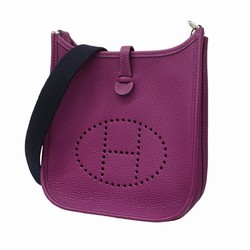 Hermes shoulder bag Evelyn TPM Taurillon Clemence Anemone Y stamp ladies