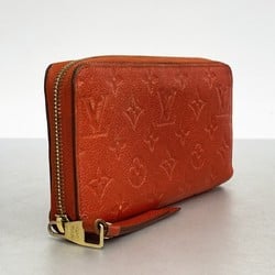 Louis Vuitton Long Wallet Monogram Empreinte Zippy M60737 Cerise Ladies