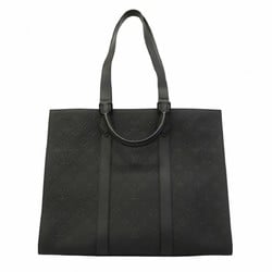 Louis Vuitton Tote Bag Taurillon Monogram Sac Plat 24H M24786 Black Men's Women's