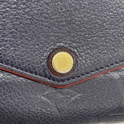 Louis Vuitton Long Wallet Monogram Empreinte Portefeuille Sarah M62125 Marine Rouge Ladies