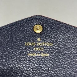 Louis Vuitton Long Wallet Monogram Empreinte Portefeuille Sarah M62125 Marine Rouge Ladies