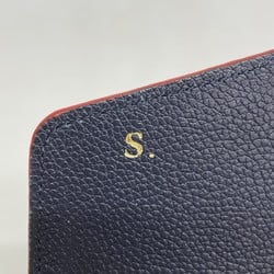 Louis Vuitton Long Wallet Monogram Empreinte Portefeuille Sarah M62125 Marine Rouge Ladies