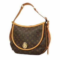 Louis Vuitton Shoulder Bag Monogram Turam GM M40075 Brown Ladies